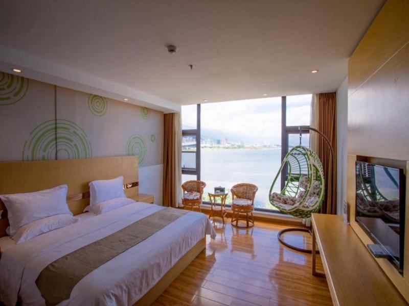 Greentree Inn Yunnan Dali Puhai Binhai Road Business Hotel Екстериор снимка