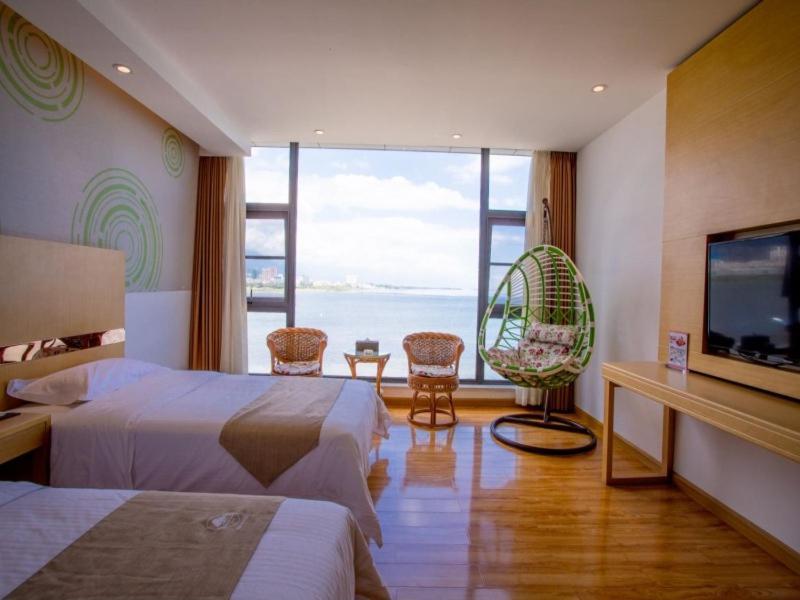 Greentree Inn Yunnan Dali Puhai Binhai Road Business Hotel Екстериор снимка